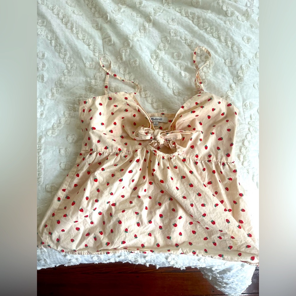 Strawberry Summer Top